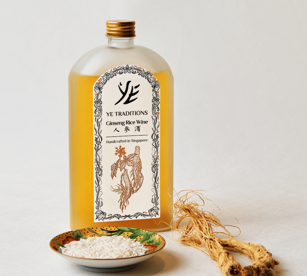 Ye Traditions Ginseng Rice Wine Cover