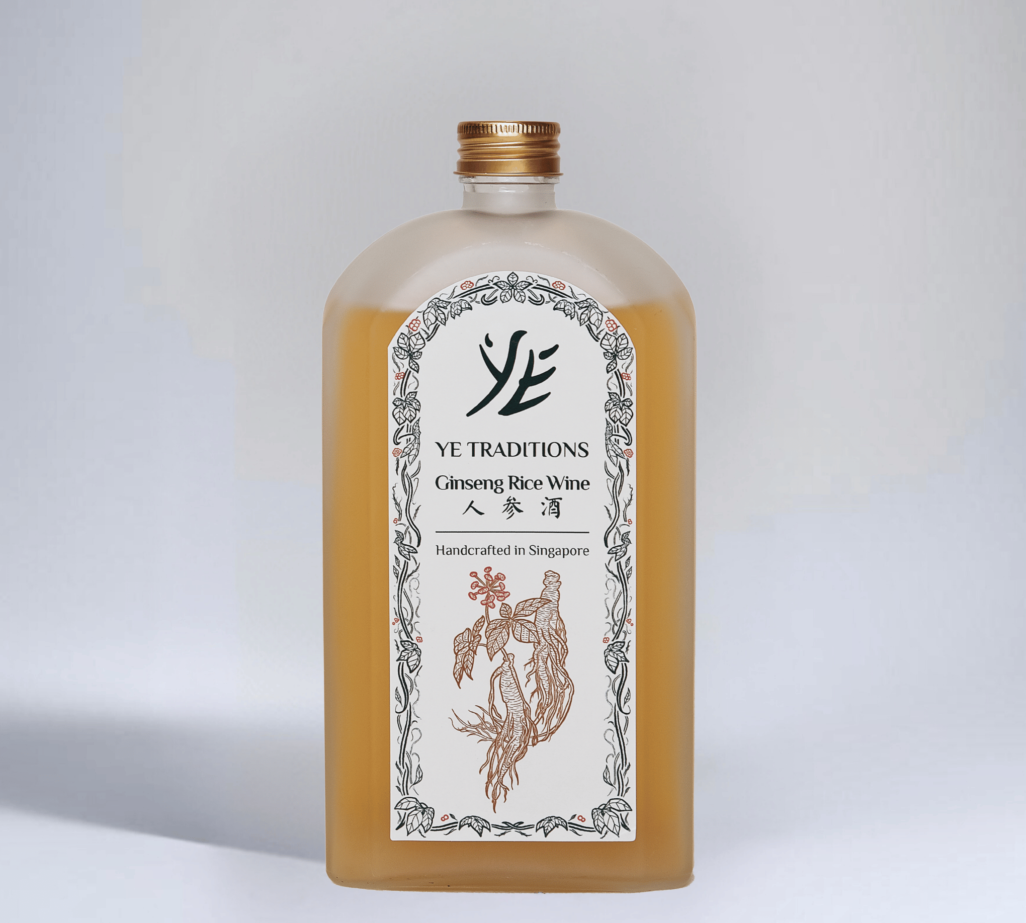 Ye Traditions Ginseng Rice Wine Cover
