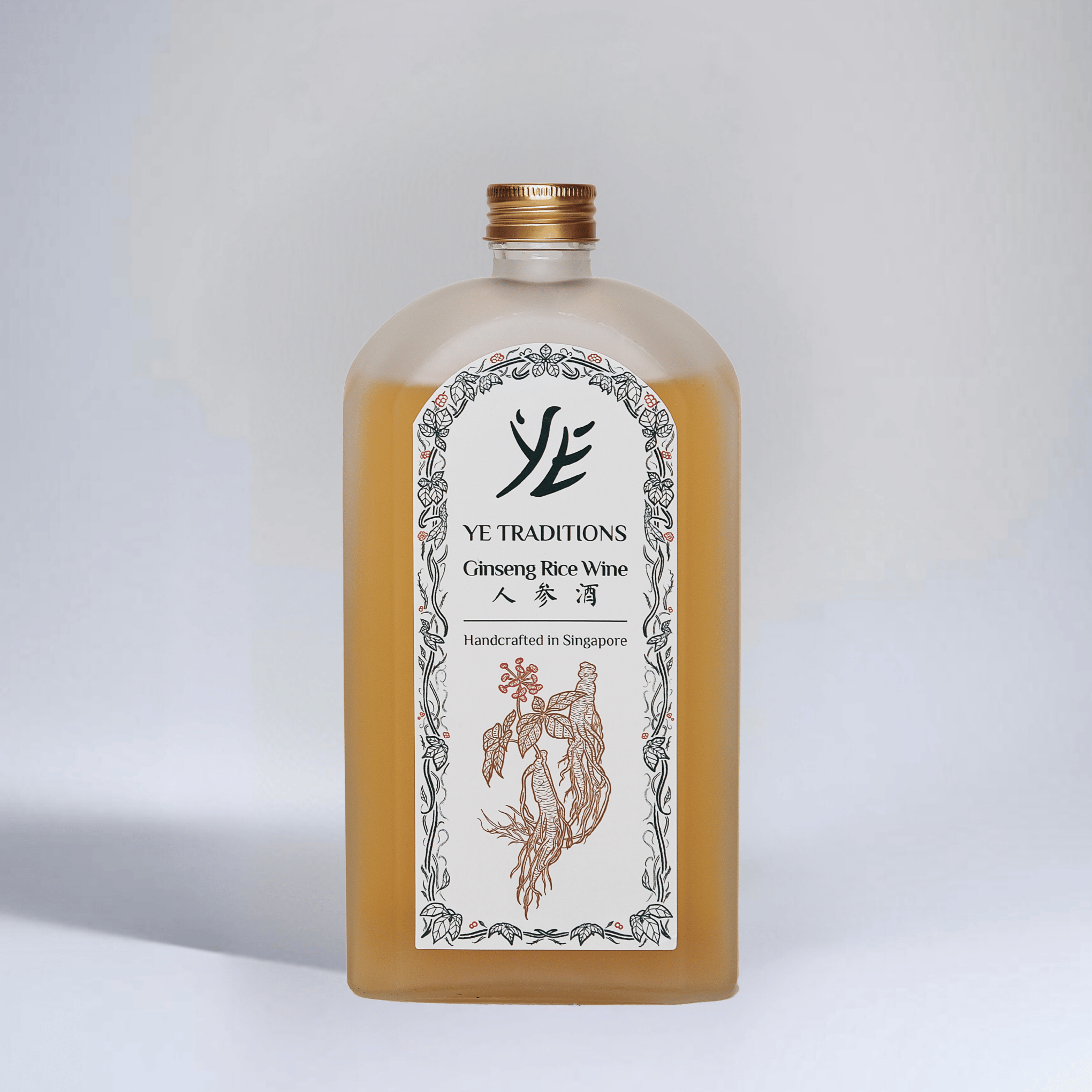Ye Traditions Ginseng Rice Wine Cover