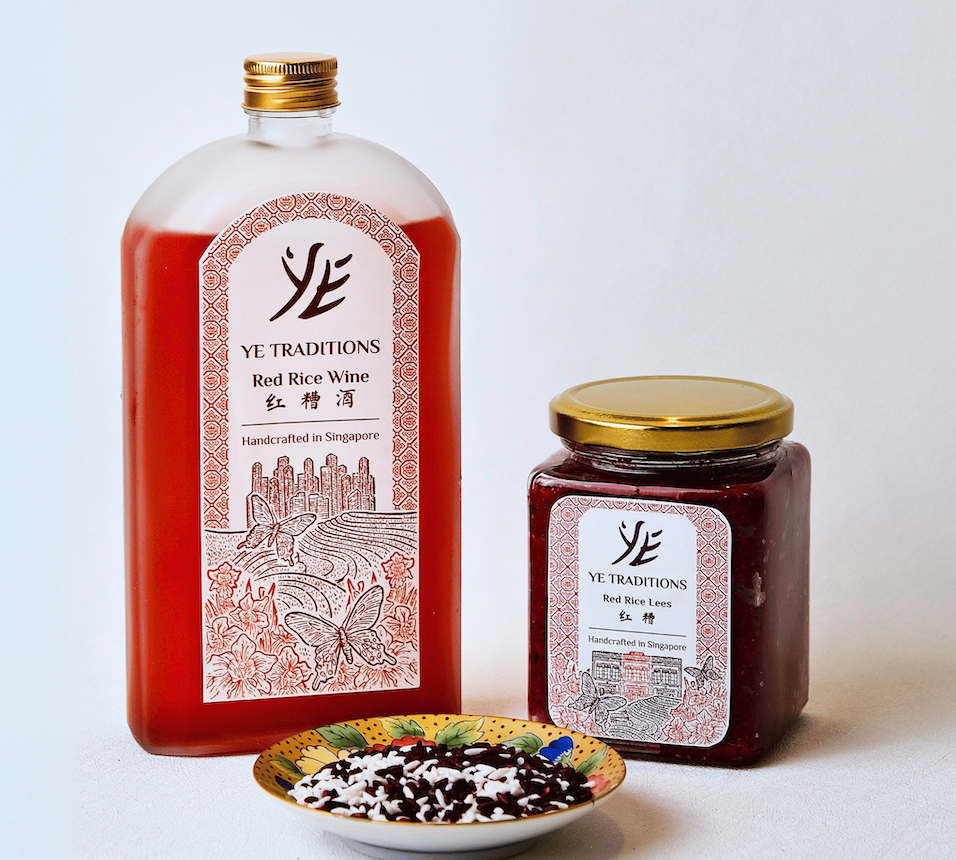 Ye Traditions Red Rice Wine + Red Yeast Rice Cover