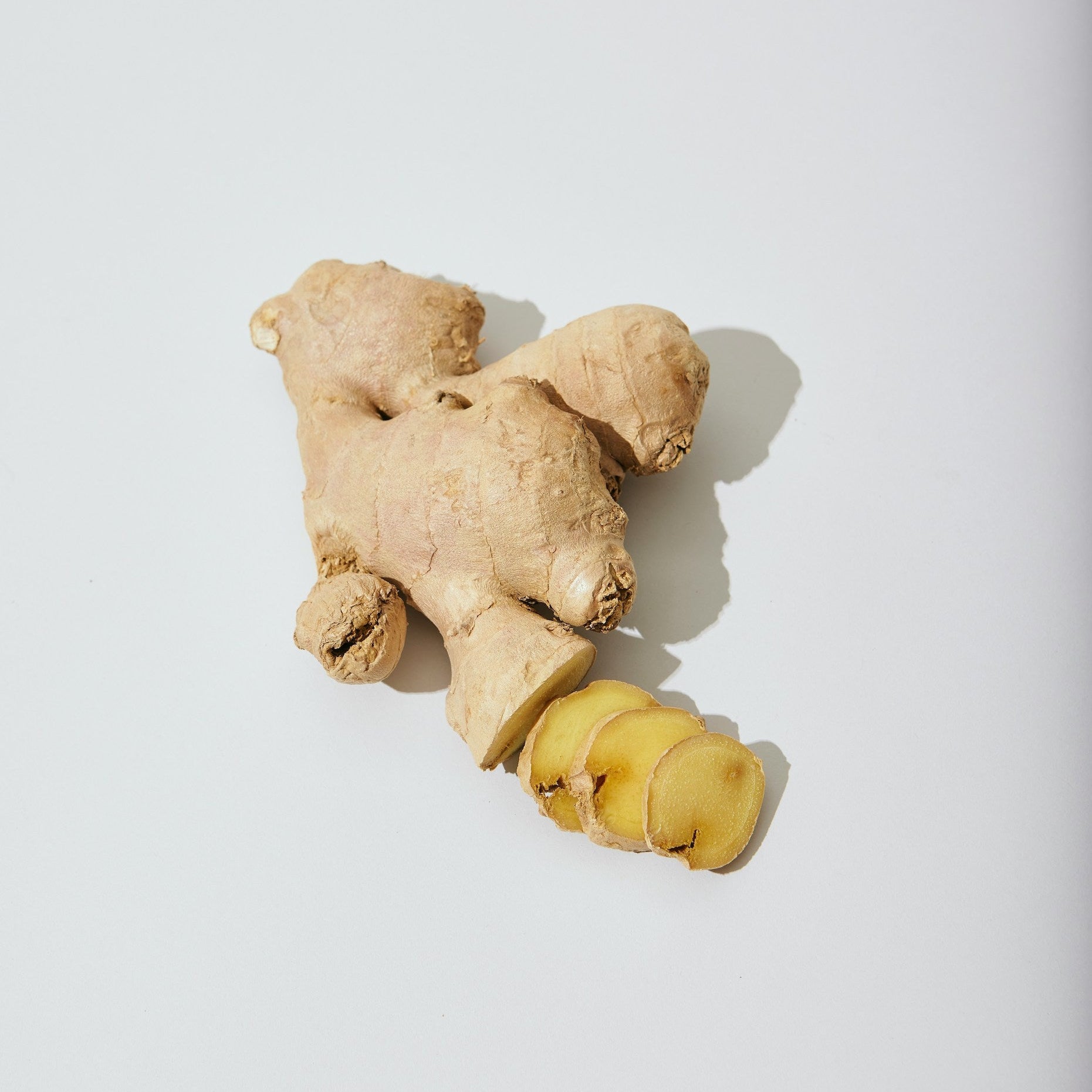 Dried Bentong ginger root for traditional ginger tea Singapore