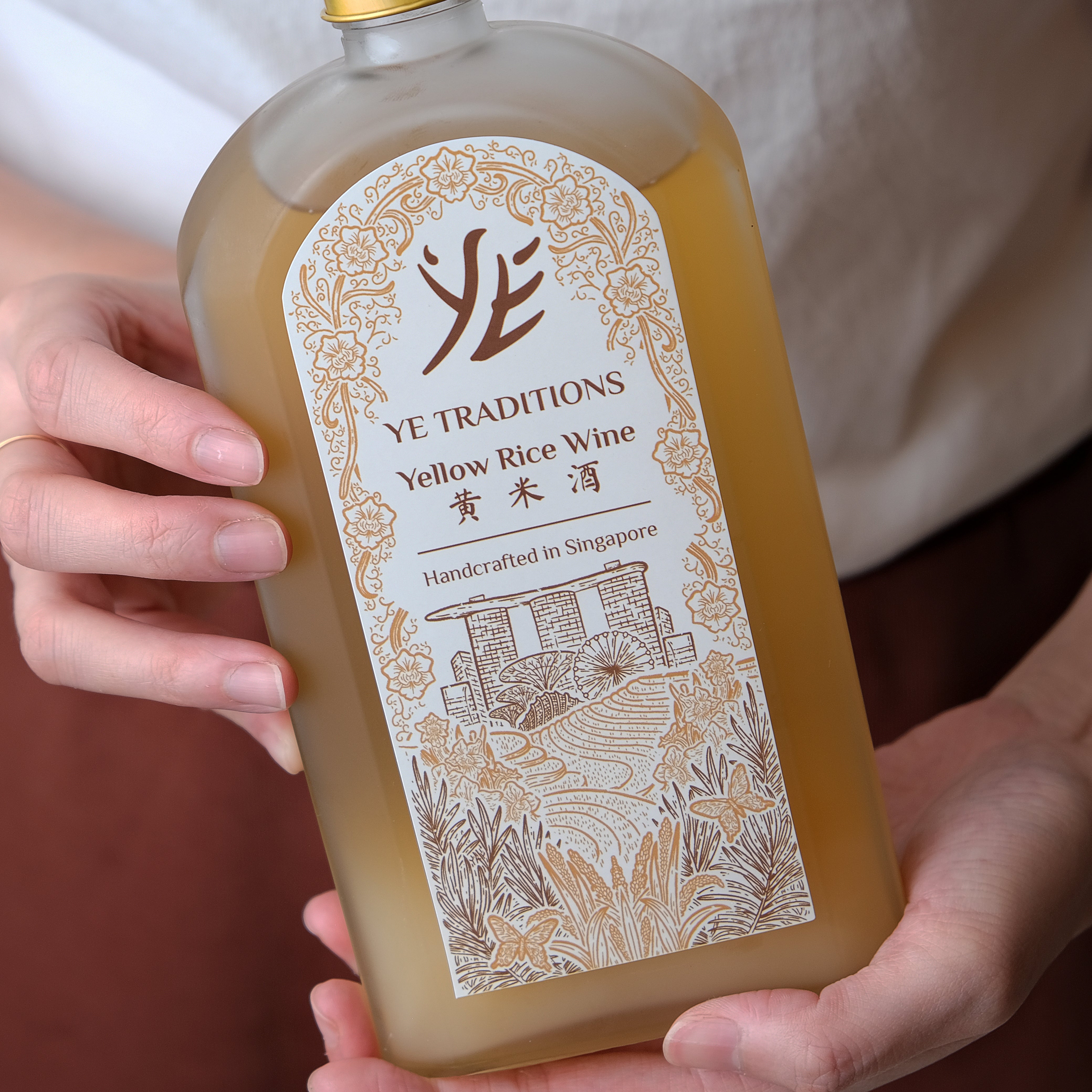 Holding Ye Traditions Chinese Rice Wine