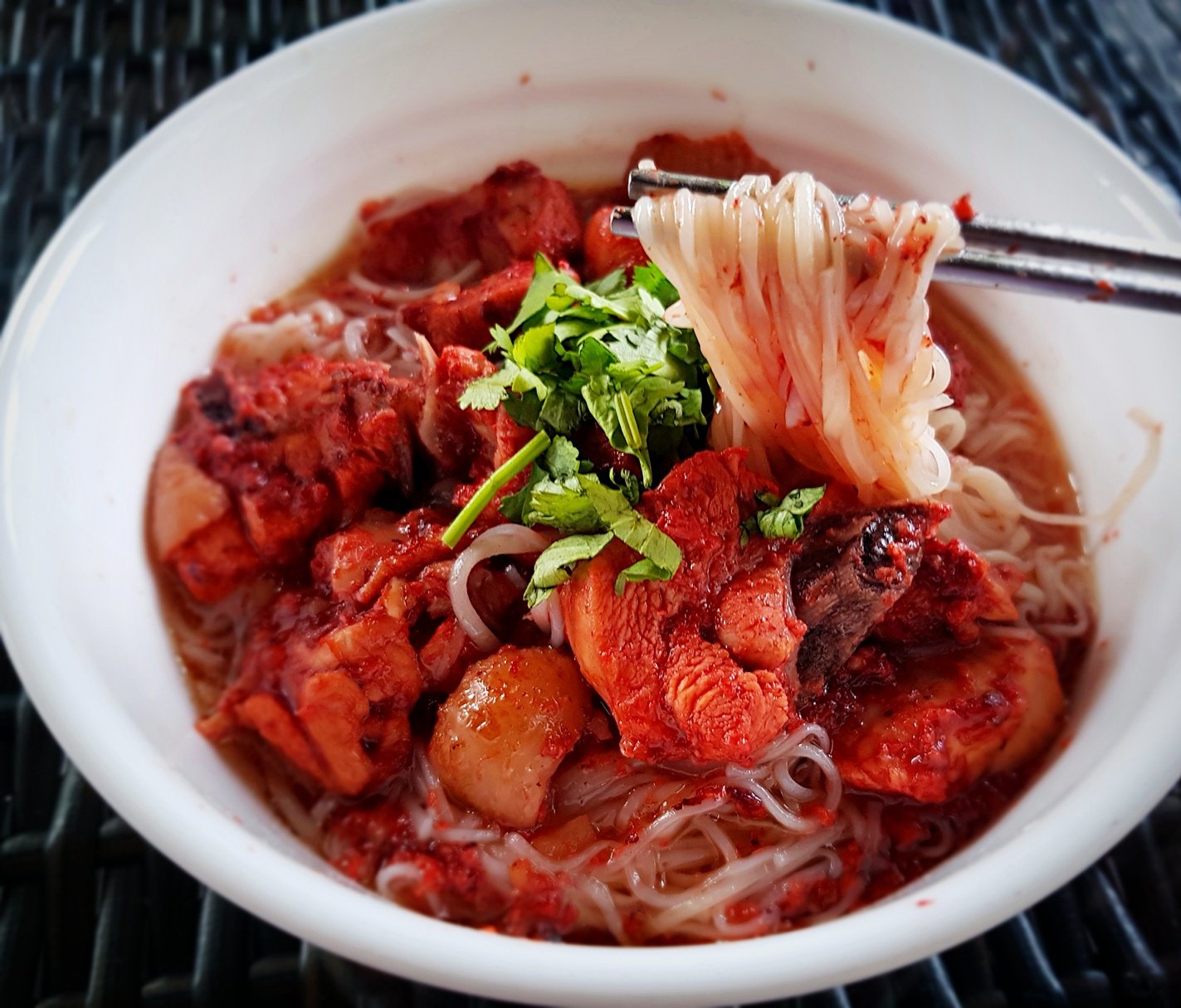 Red Rice Wine Chicken Soup