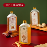 Ye Traditions Ginseng Rice Wine, Dang Gui Rice Wine, Ginger Rice Wine